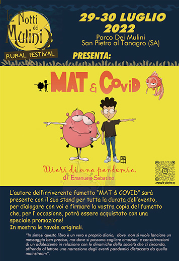 mat & covid fumetto